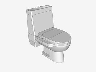 和式<em>厕所</em>马桶SU模型下载_sketchup草图大师SKP模型