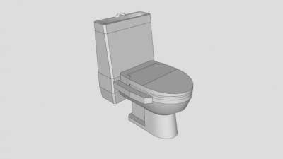 和式厕所马桶SU模型下载_sketchup草图大师SKP模型