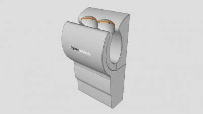 卫生间手干燥机SU模型下载_sketchup草图大师SKP模型