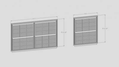 单窗口和双窗口SU模型下载_sketchup草图大师SKP模型