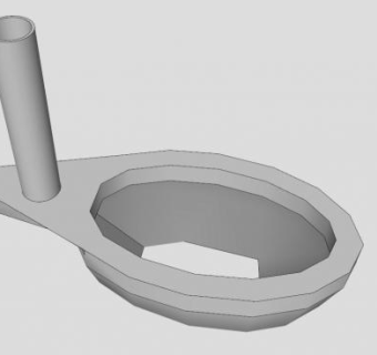厕所白色瓷器马桶SU模型下载_sketchup草图大师SKP模型