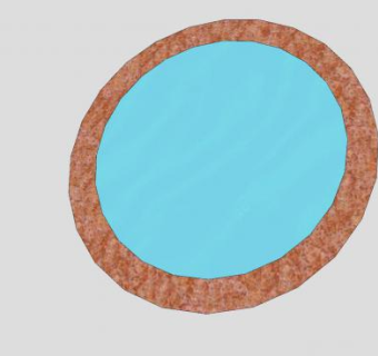 圆形窗户面板SU模型下载_sketchup草图大师SKP模型