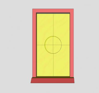 现代玻璃窗SU模型下载_sketchup草图大师SKP模型