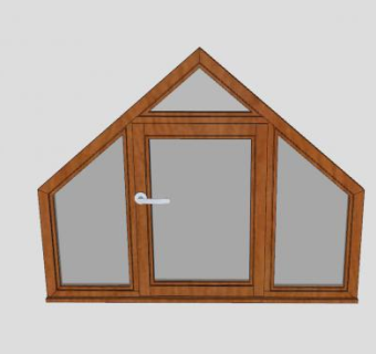 屋顶天窗SU模型下载_sketchup草图大师SKP模型