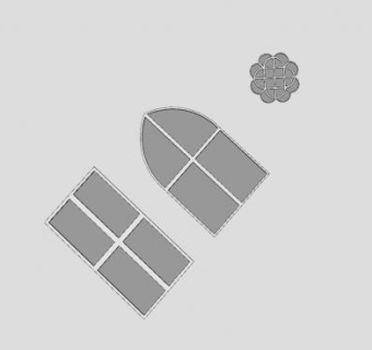多款窗户SU模型下载_sketchup草图大师SKP模型