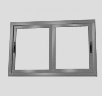 钢窗滑动窗SU模型下载_sketchup草图大师SKP模型