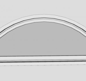 拱窗SU模型下载_sketchup草图大师SKP模型