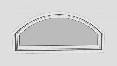 拱窗SU模型下载_sketchup草图大师SKP模型