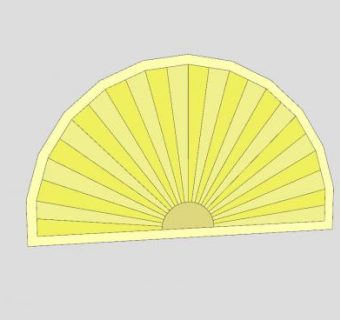 中式古典窗花素材SU模型下载_sketchup草图大师SKP模型
