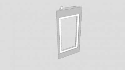 现代窗框SU模型下载_sketchup草图大师SKP模型