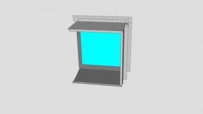 窗口细节图SU模型下载_sketchup草图大师SKP模型