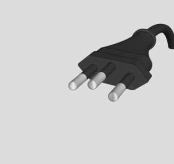 三角插头普通插头SU模型打包_su模型下载 草图大师模型_SKP模型