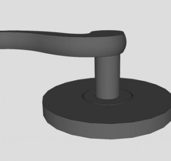 门把手装饰SU模型下载_sketchup草图大师SKP模型