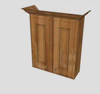 厕所内阁梳妆台柜架SU模型下载_sketchup草图大师SKP模型