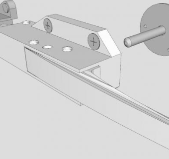 冰箱锁SU模型下载_sketchup草图大师SKP模型