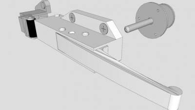 冰箱锁SU模型下载_sketchup草图大师SKP模型