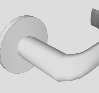 金属把手SU模型下载_sketchup草图大师SKP模型