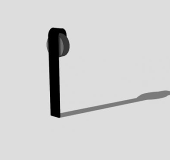 谷仓门五金SU模型下载_sketchup草图大师SKP模型