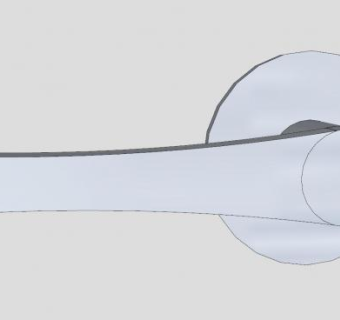 手柄门硬件SU模型下载_sketchup草图大师SKP模型