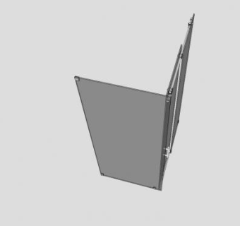 淋浴房硬件SU模型下载_sketchup草图大师SKP模型