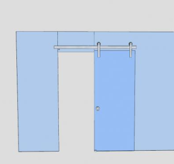 玻璃窗滑轮硬件SU模型下载_sketchup草图大师SKP模型