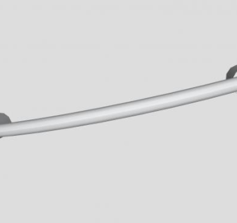 现代弯曲金属杆柜拉SU模型下载_sketchup草图大师SKP模型