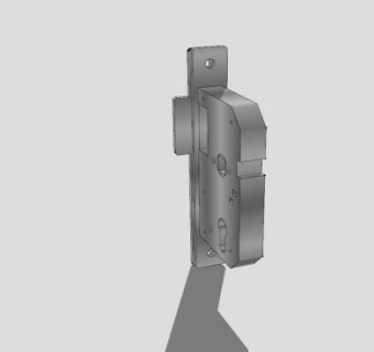 榫眼锁壳SU模型下载_sketchup草图大师SKP模型