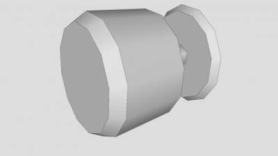 门把手轮SU模型下载_sketchup草图大师SKP模型