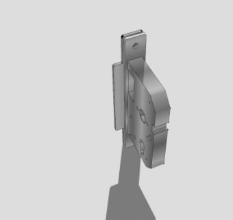 榫眼锁SU模型下载_sketchup草图大师SKP模型