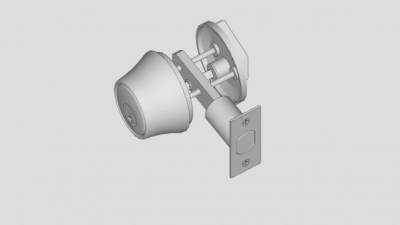 门栓和锁销SU模型下载_sketchup草图大师SKP模型