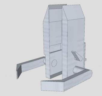 钥匙卡锁SU模型下载_sketchup草图大师SKP模型