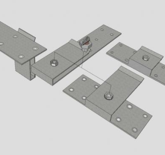 合页面板SU模型下载_sketchup草图大师SKP模型