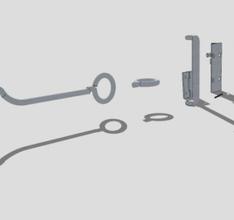 窗户零件SU模型下载_sketchup草图大师SKP模型