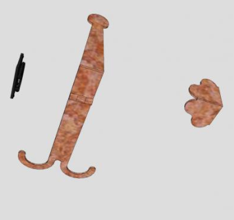 箱子铰链硬件SU模型下载_sketchup草图大师SKP模型