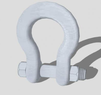 卸扣SU模型下载_sketchup草图大师SKP模型