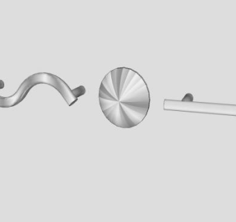 橱拉手柜硬件SU模型下载_sketchup草图大师SKP模型