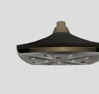 夏洛特天花板花洒SU模型下载_sketchup草图大师SKP模型