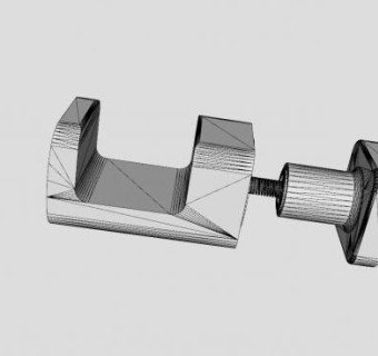 铜衣钩SU模型下载_sketchup草图大师SKP模型