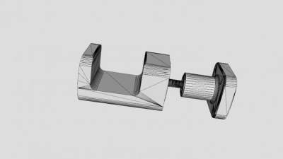 铜衣钩SU模型下载_sketchup草图大师SKP模型
