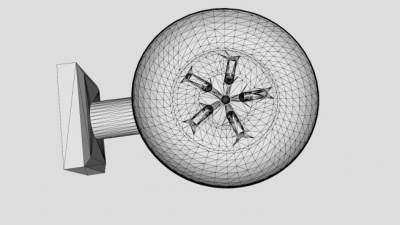 肥皂架SU模型下载_sketchup草图大师SKP模型