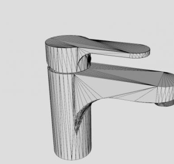 单孔龙头SU模型下载_sketchup草图大师SKP模型