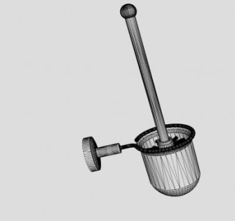 马达式刷架SU模型下载_sketchup草图大师SKP模型