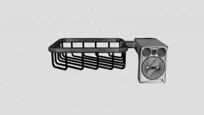 不锈钢肥皂架SU模型下载_sketchup草图大师SKP模型
