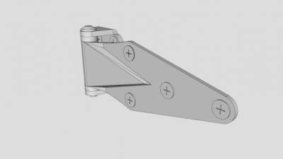 固定铰链SU模型下载_sketchup草图大师SKP模型