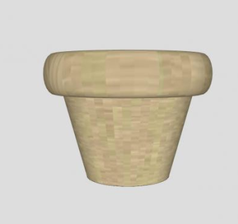 木制拉手SU模型下载_sketchup草图大师SKP模型