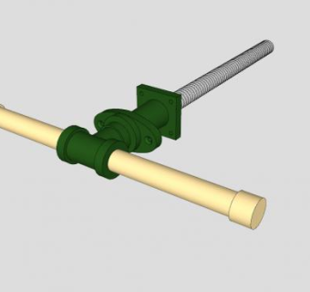 尾虎钳螺丝SU模型下载_sketchup草图大师SKP模型