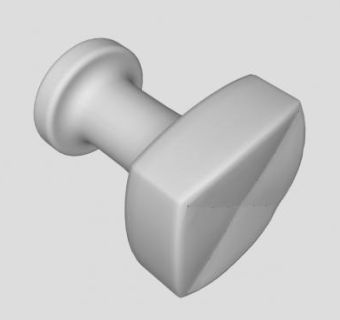 现代方形手柄SU模型下载_sketchup草图大师SKP模型