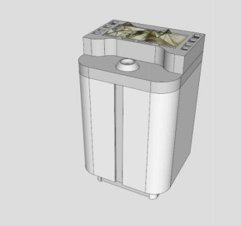 桑拿加热器SU模型下载_sketchup草图大师SKP模型