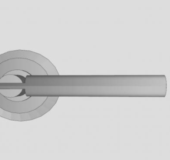 圆形底座把手SU模型下载_sketchup草图大师SKP模型