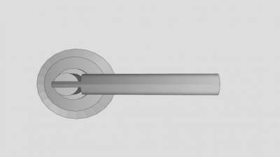 圆形底座把手SU模型下载_sketchup草图大师SKP模型
